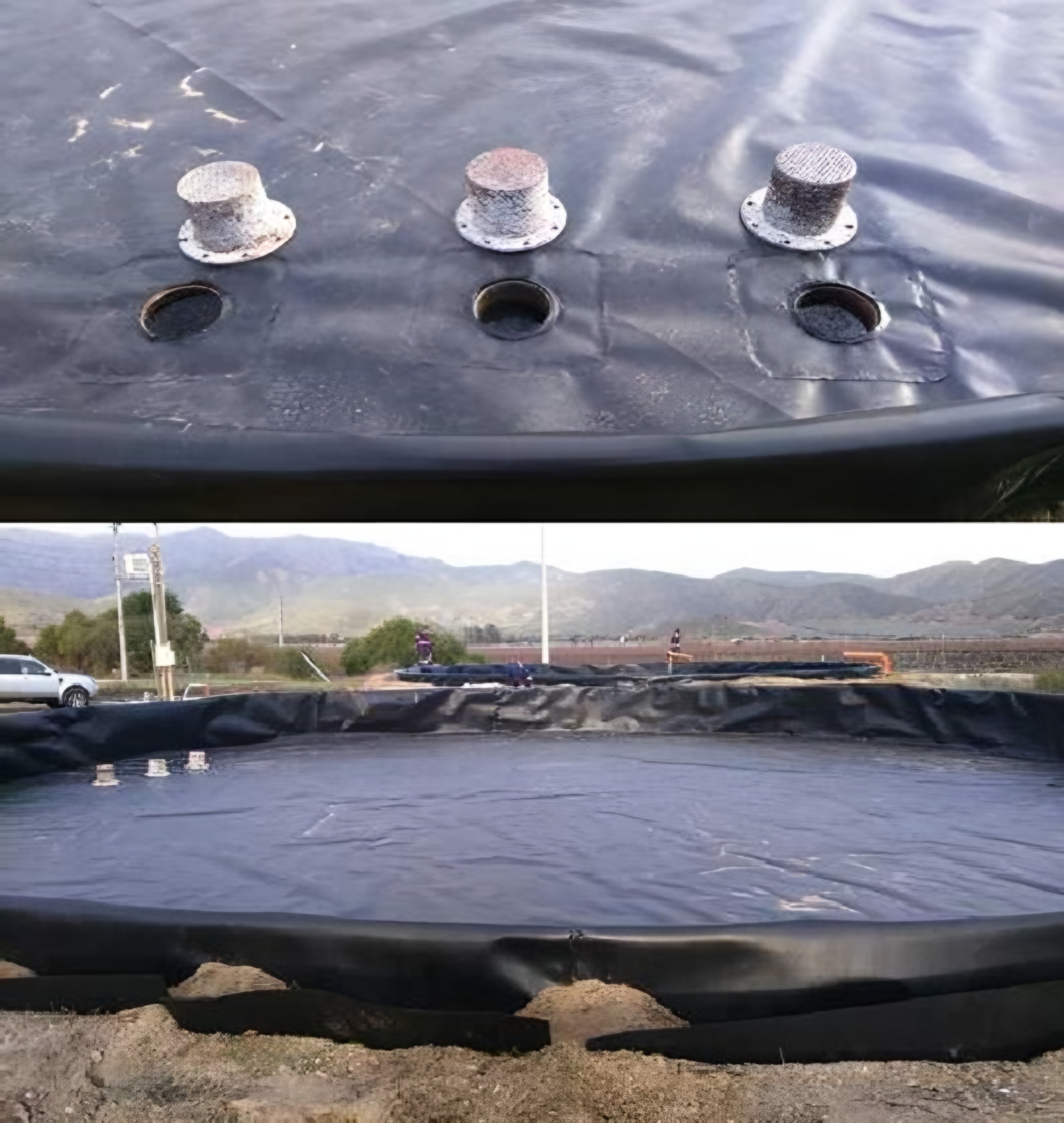 Viña Concha y Toro. Sistemas HDPE en varios fundos
